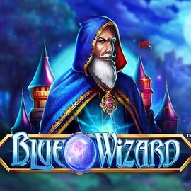 Blue Wizard logo – Slots by Quickspin at Total Casino