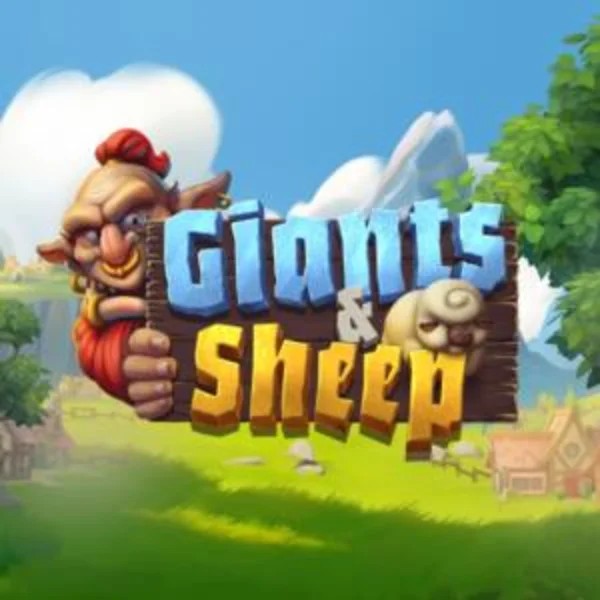 Official Slots logo: Giants and Sheep by Relax Gaming at Total Casino