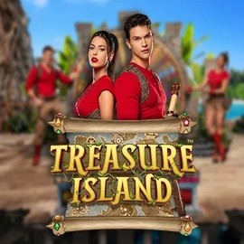 Treasure Island online game logo by Pragmatic Play on totalscasino.eu