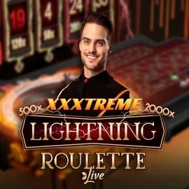 Official Live Casino logo: XXXtreme Lightning Roulette by Evolution at Total Casino